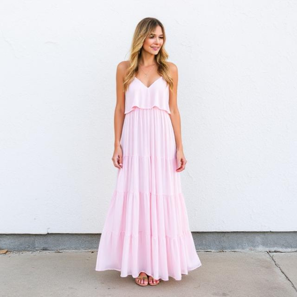 Tiered Maxi Dress
